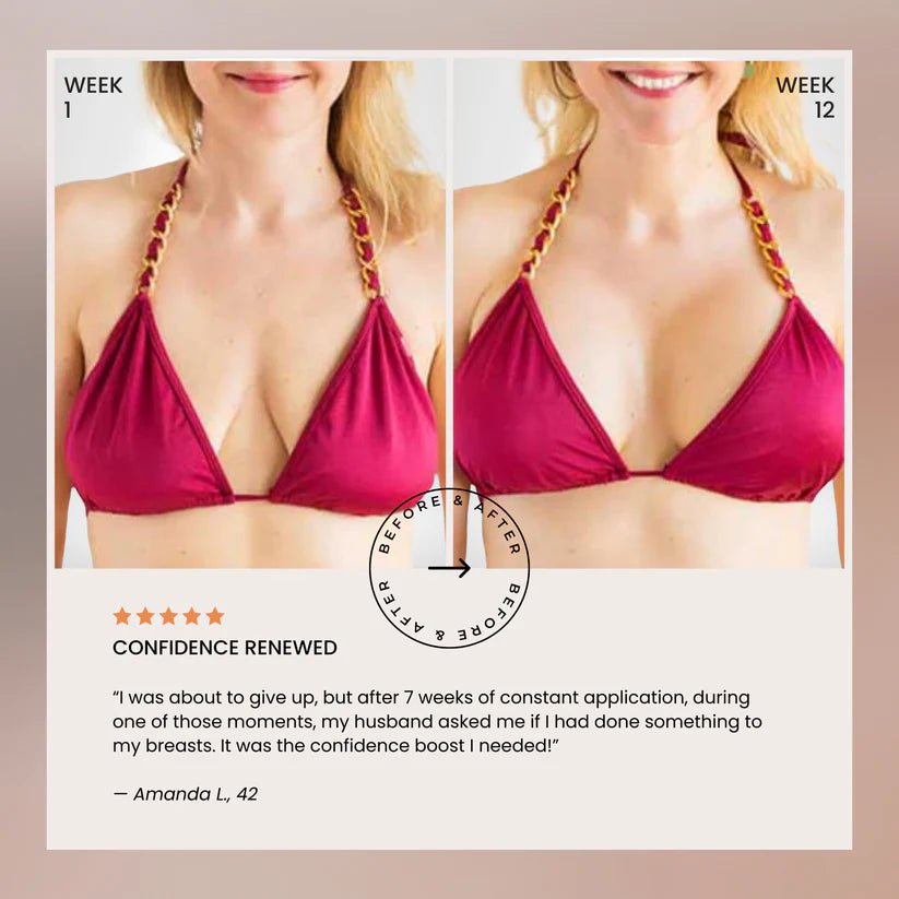 Naturally Lifted, Fuller Bust - Without Surgery, Pills or Padding - Lumier Noir