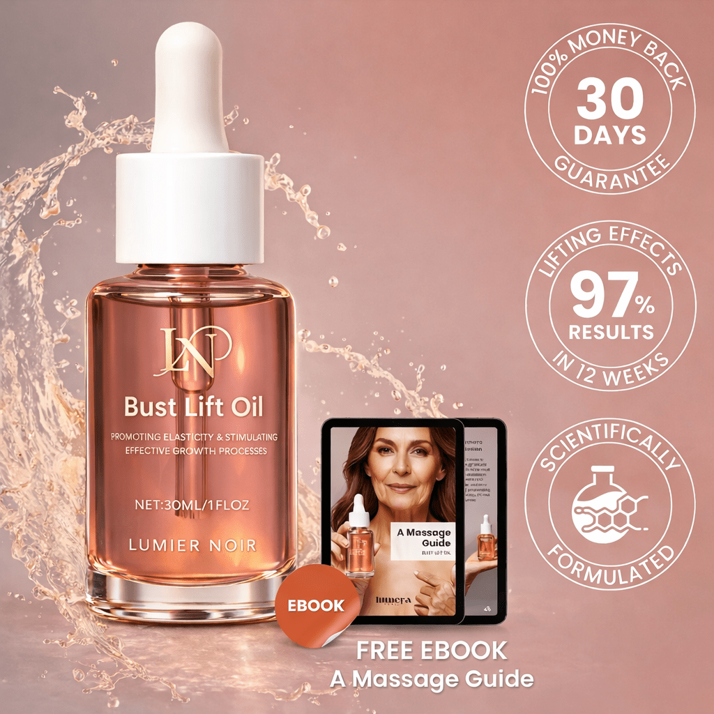 Naturally Lifted, Fuller Bust - Without Surgery, Pills or Padding - Lumier Noir