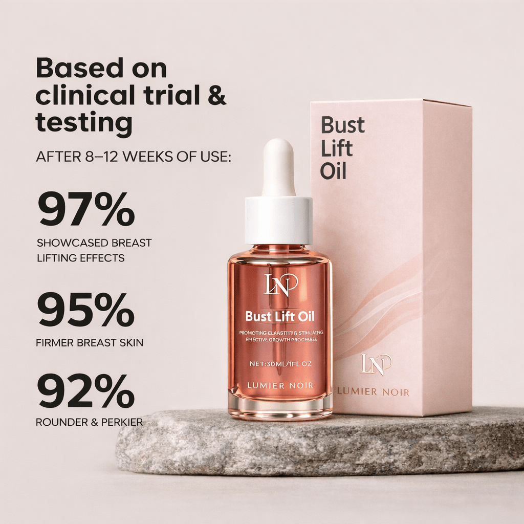 Naturally Lifted, Fuller Bust - Without Surgery, Pills or Padding - Lumier Noir