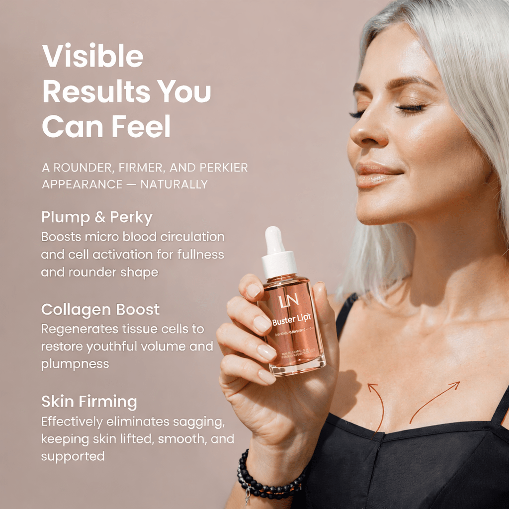 Naturally Lifted, Fuller Bust - Without Surgery, Pills or Padding - Lumier Noir