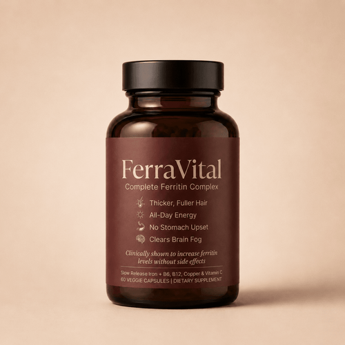 FerraVital™ Ferritin Support – The Missing Nutrient Behind Hair Thinning & Fatigue - Lumier Noir