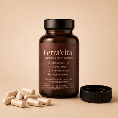 FerraVital™ Ferritin Support – The Missing Nutrient Behind Hair Thinning & Fatigue - Lumier Noir